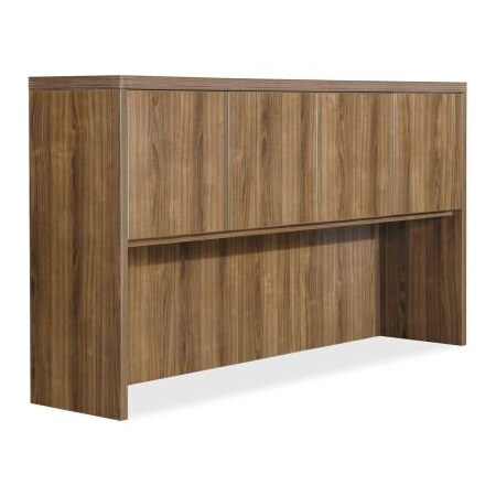 Lorell Lorell Hutch - 70.9" x 14.8" x 36.5" - Walnut - Chateau Series 34319